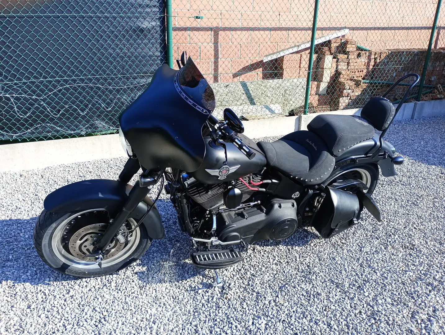 Harley-Davidson Fat Boy FLSTFB 1584 SPECIAL Negru - 2