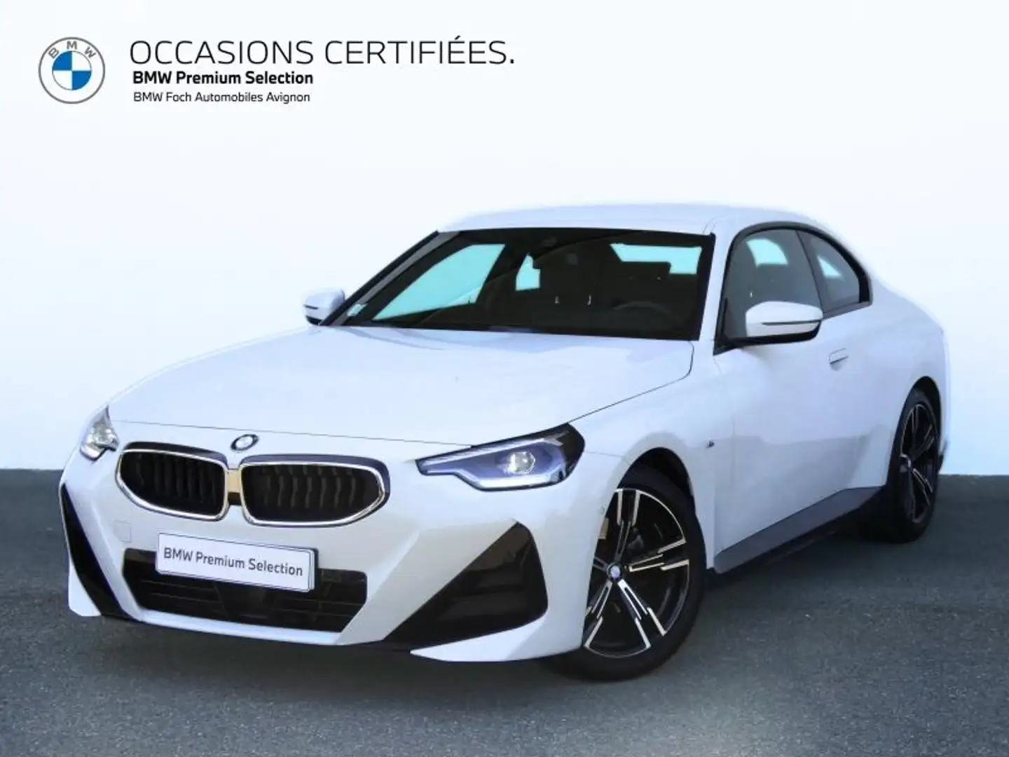 BMW 220 220iA 184ch M Sport Blanc - 1