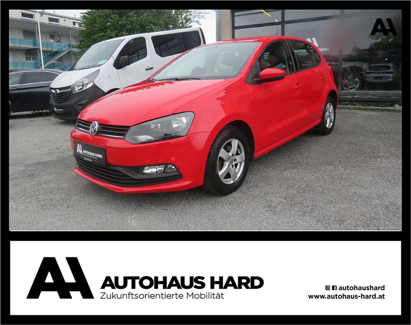 Volkswagen Polo Austria 1,0 MT Rot - 1