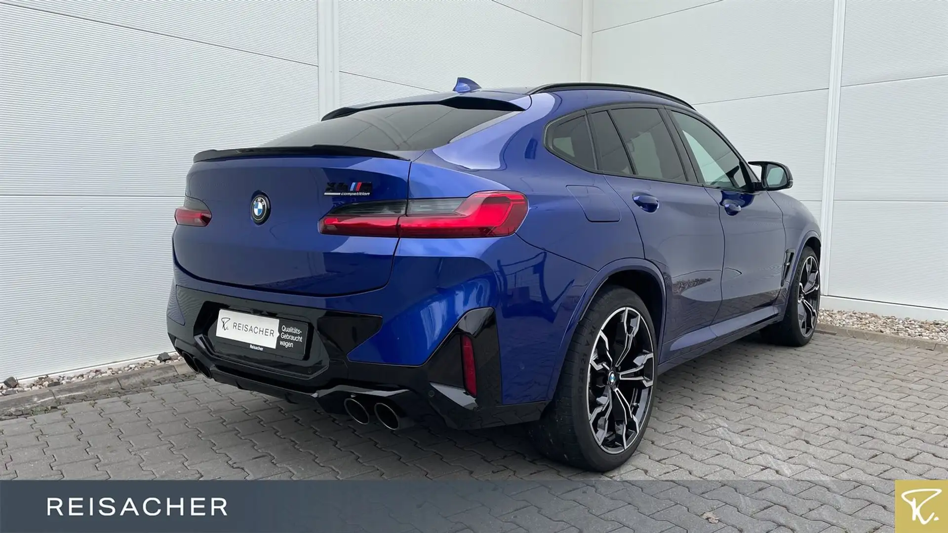 BMW X4 M Comp.DAProf.AHK,Pano,Laser,HuD,H/K,Driver´s Blau - 2