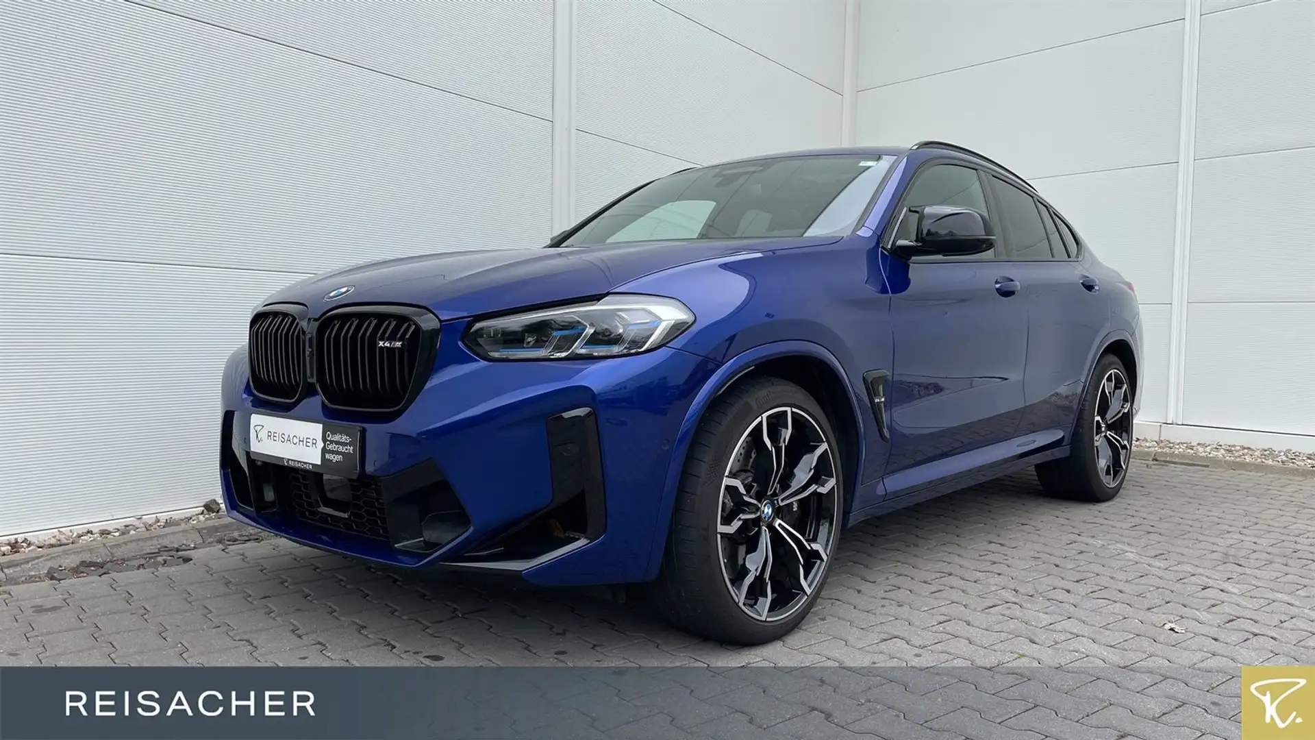 BMW X4 M Comp.DAProf.AHK,Pano,Laser,HuD,H/K,Driver´s Blau - 1