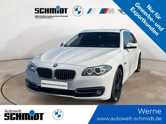2014 BMW 5 Series in White for sale