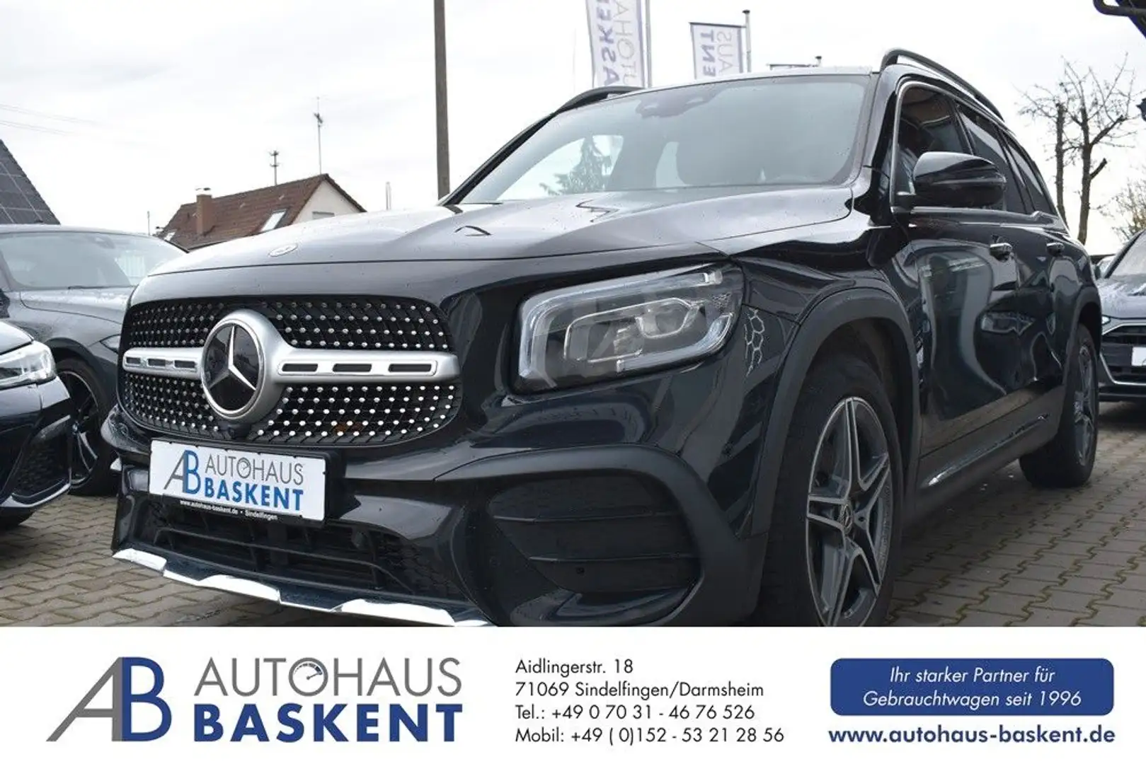 Mercedes-Benz GLB 200 d AMG LINE*7-SITZER*LED*PANORAMA*AHK*NAV Noir - 1