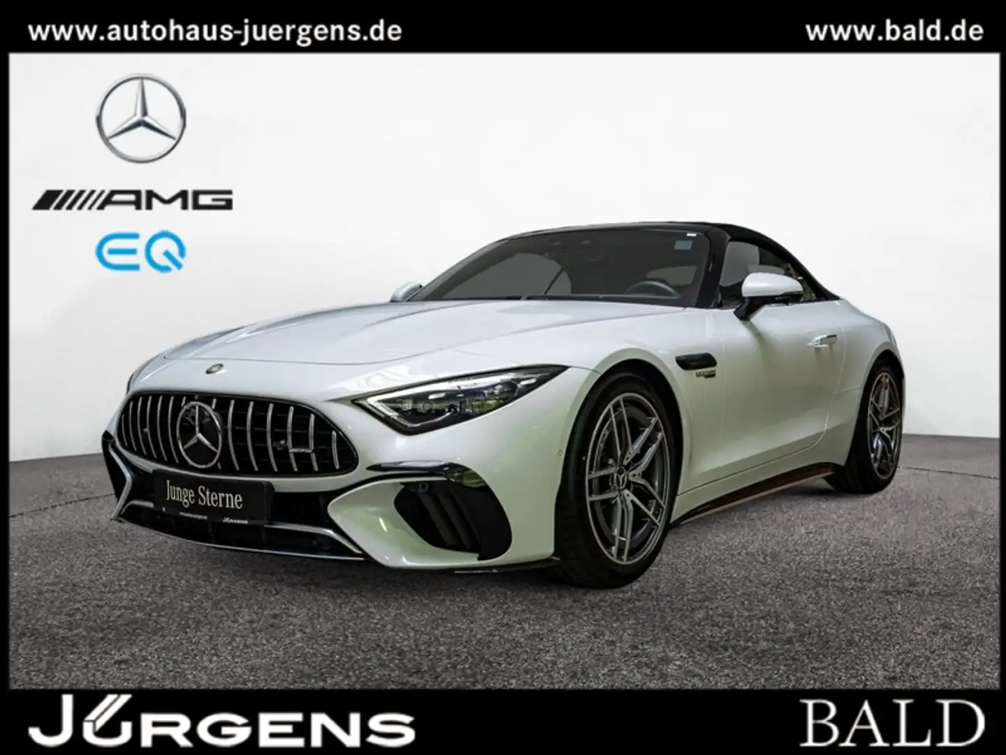 Mercedes-Benz SL 63 AMG 4M+ Aero/Burm/Distr/Sitzklima/Carbon Blanc - 1
