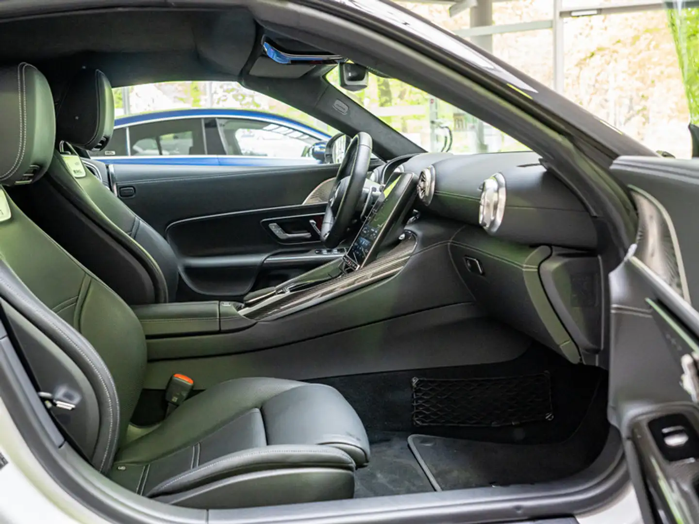 Mercedes-Benz SL 63 AMG 4M+ Aero/Burm/Distr/Sitzklima/Carbon Blanc - 2