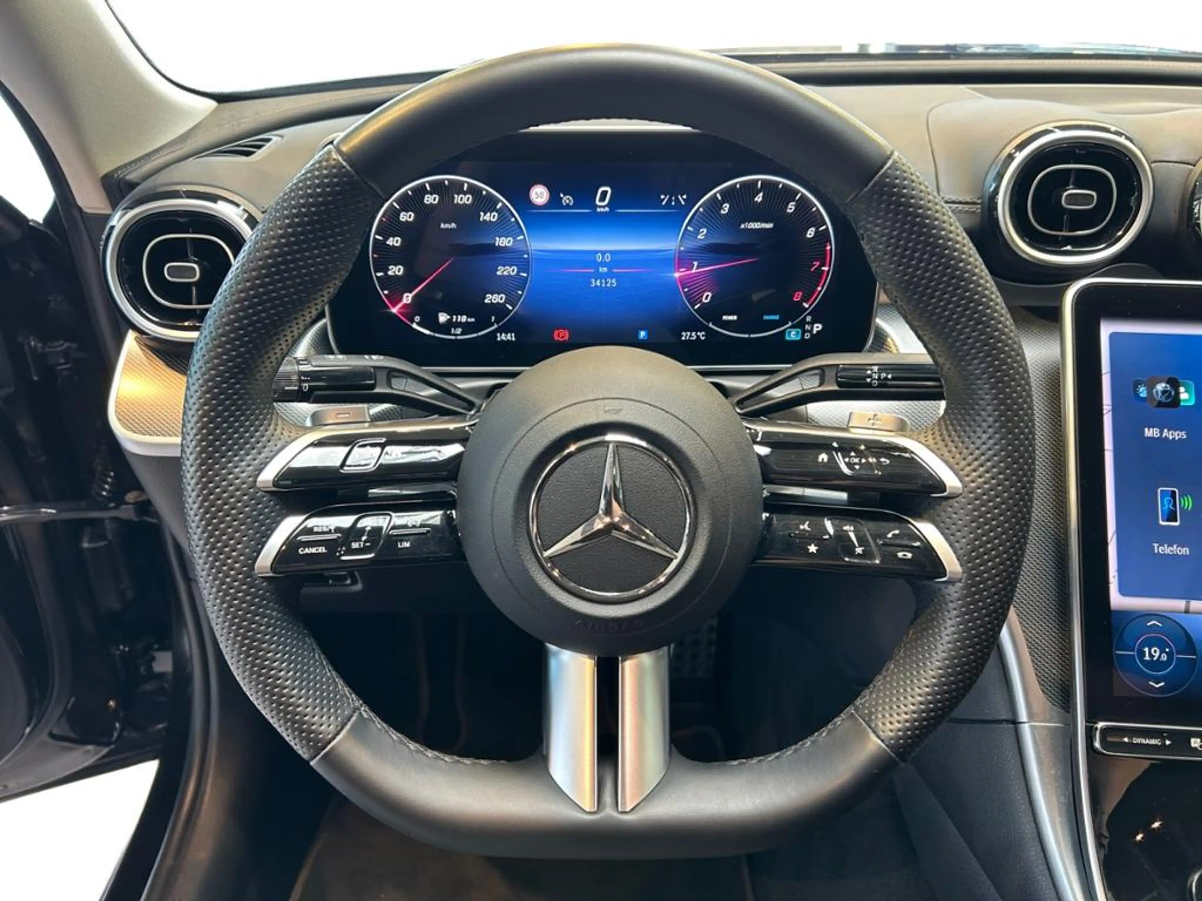 Mercedes-Benz C 300 4matic AMG AMG+MBUX+Night+Wide+Cam+LED+AUT — photo 13