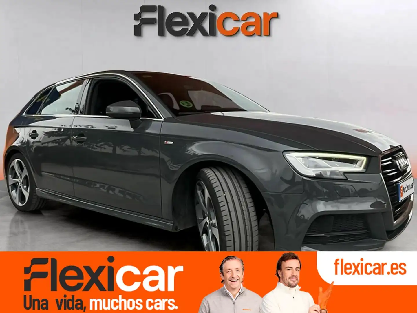 Audi A3 Sportback 35TDI S line S tronic Gris - 1