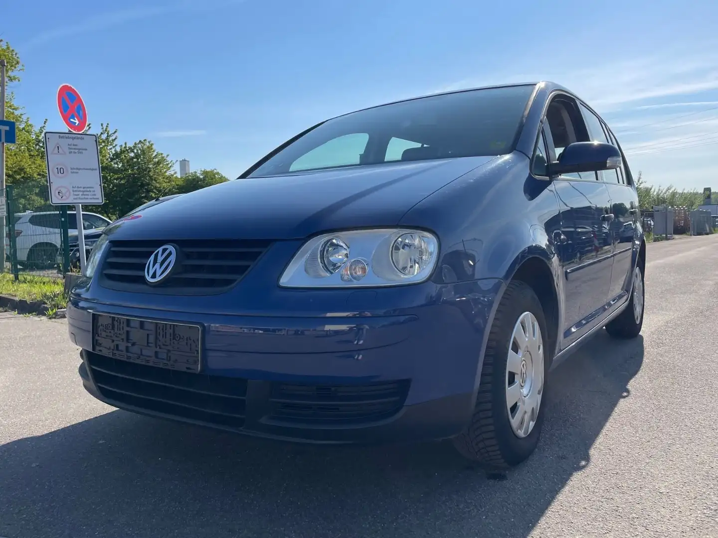 Volkswagen Touran Conceptline Bleu - 1