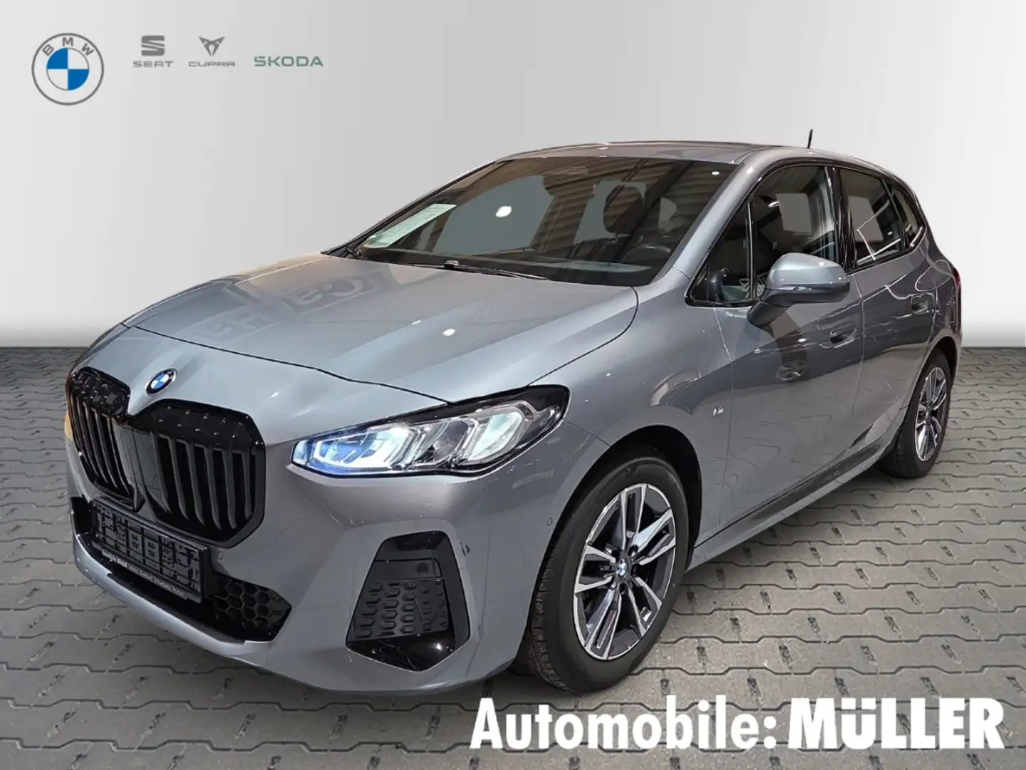 BMW 218 Active Tourer i M Sport Sportpaket AHK-klappbar Na Grau - 1