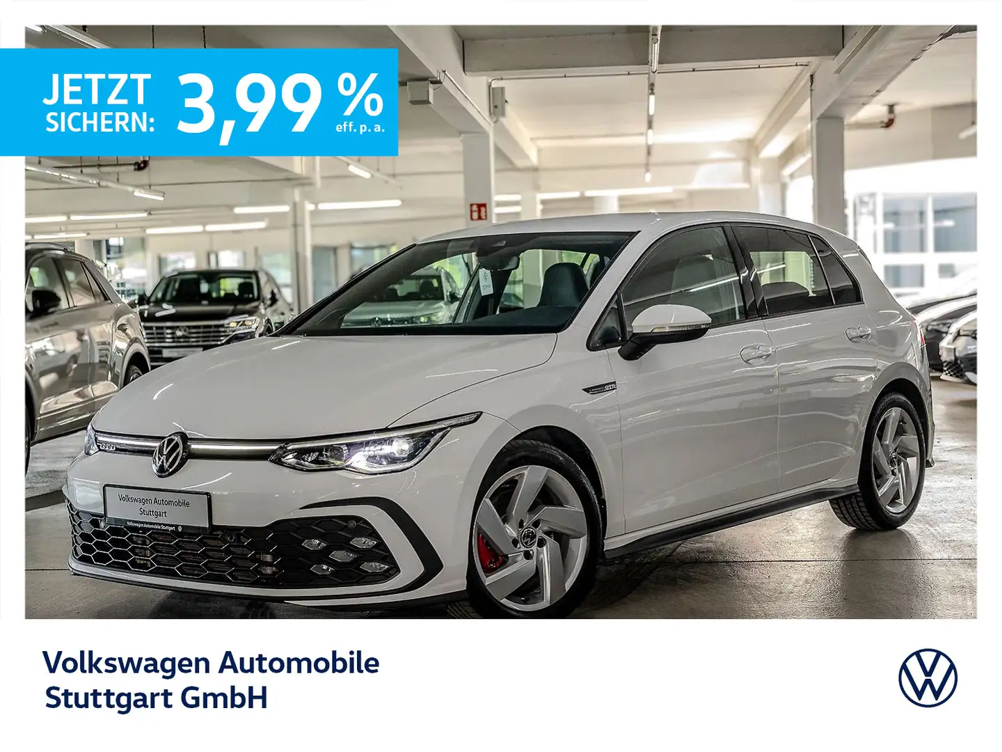 Volkswagen Golf GTD 2.0 TDI DSG Navi Kamera LED ACC SHZ Weiß - 1