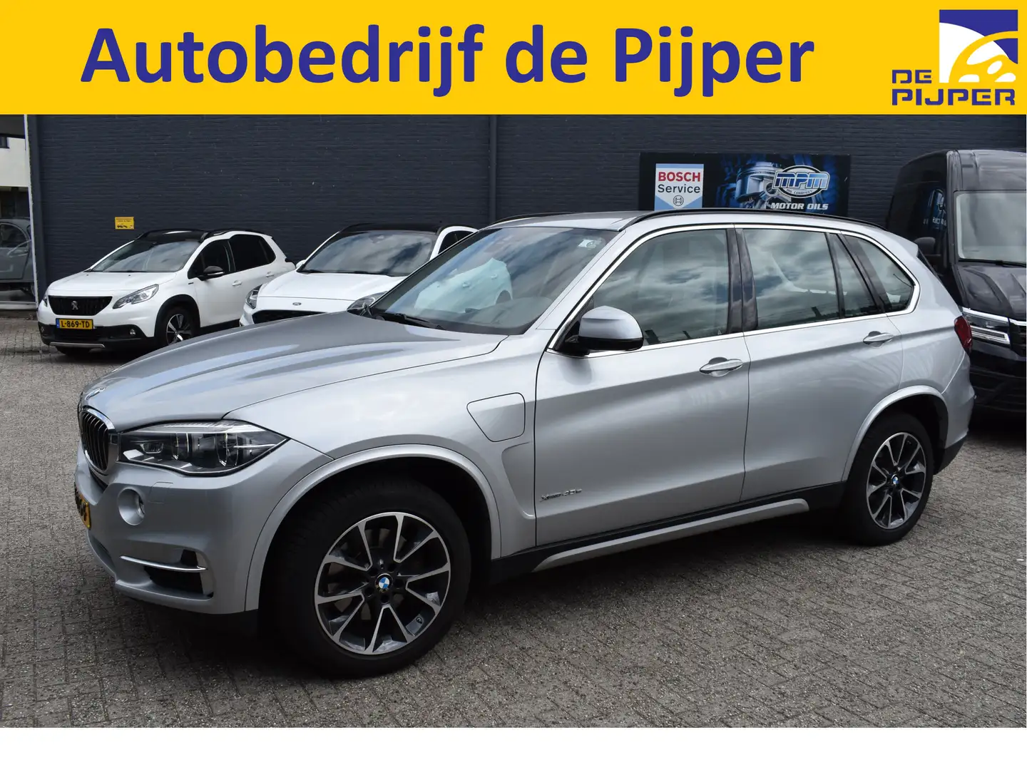 BMW X5 xDrive40e, LEDER, BOEKJES,NAP EN ONDERHOUDSHISTORI Grau - 1