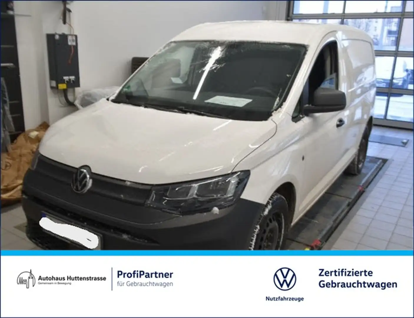 Volkswagen Caddy Maxi Cargo 2.0 TDI KLIMA PDC DAB+ Weiß - 1