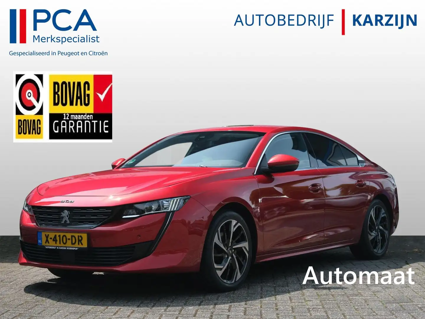 Peugeot 508 1.2 PureTech Blue Lease Active Red - 1