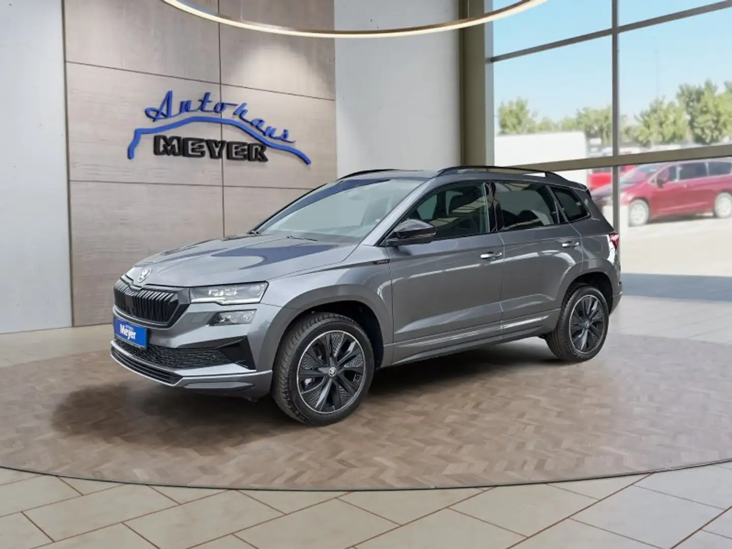Skoda Karoq Sportline 1,5TSI DSG ACC/Matrix/Navi/el.Klappe Gris - 1