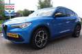Alfa Romeo Stelvio 2.0 T AWD B-TECH met panoramadak Blauw - thumbnail 1
