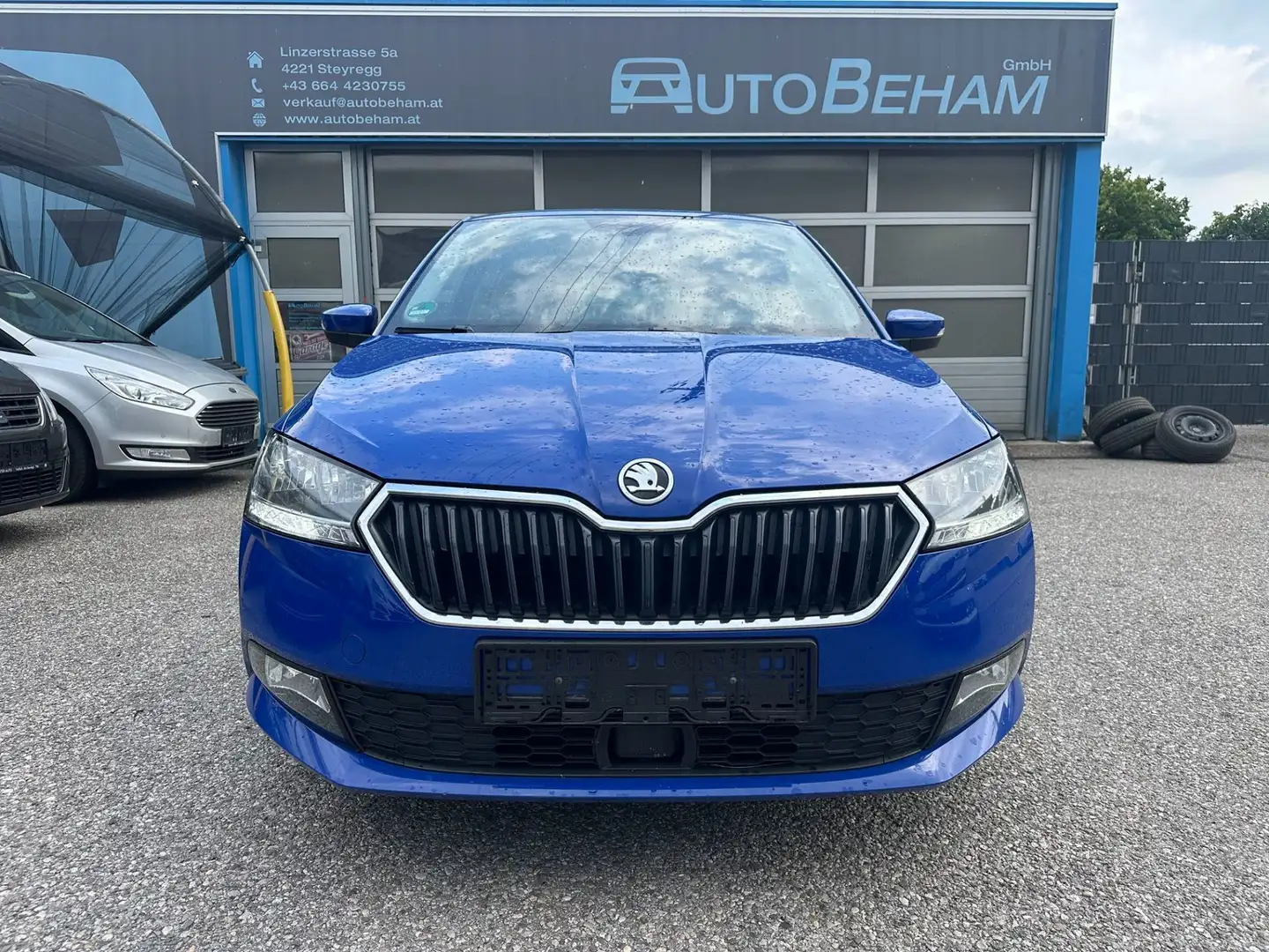 Skoda Fabia Combi Ambition 1,0 TSI ACC-AHK-Sitzhzg. Blau - 2