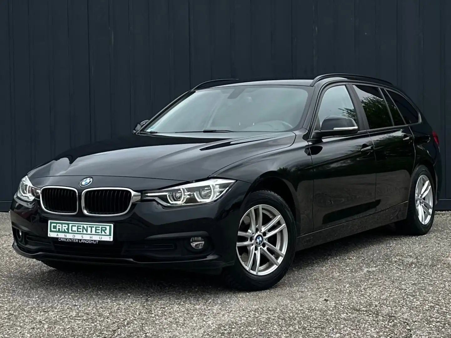 BMW 320 d Advantage AUTOMATIK,LED,SHADOW,TMPMT,SHZ Schwarz - 1