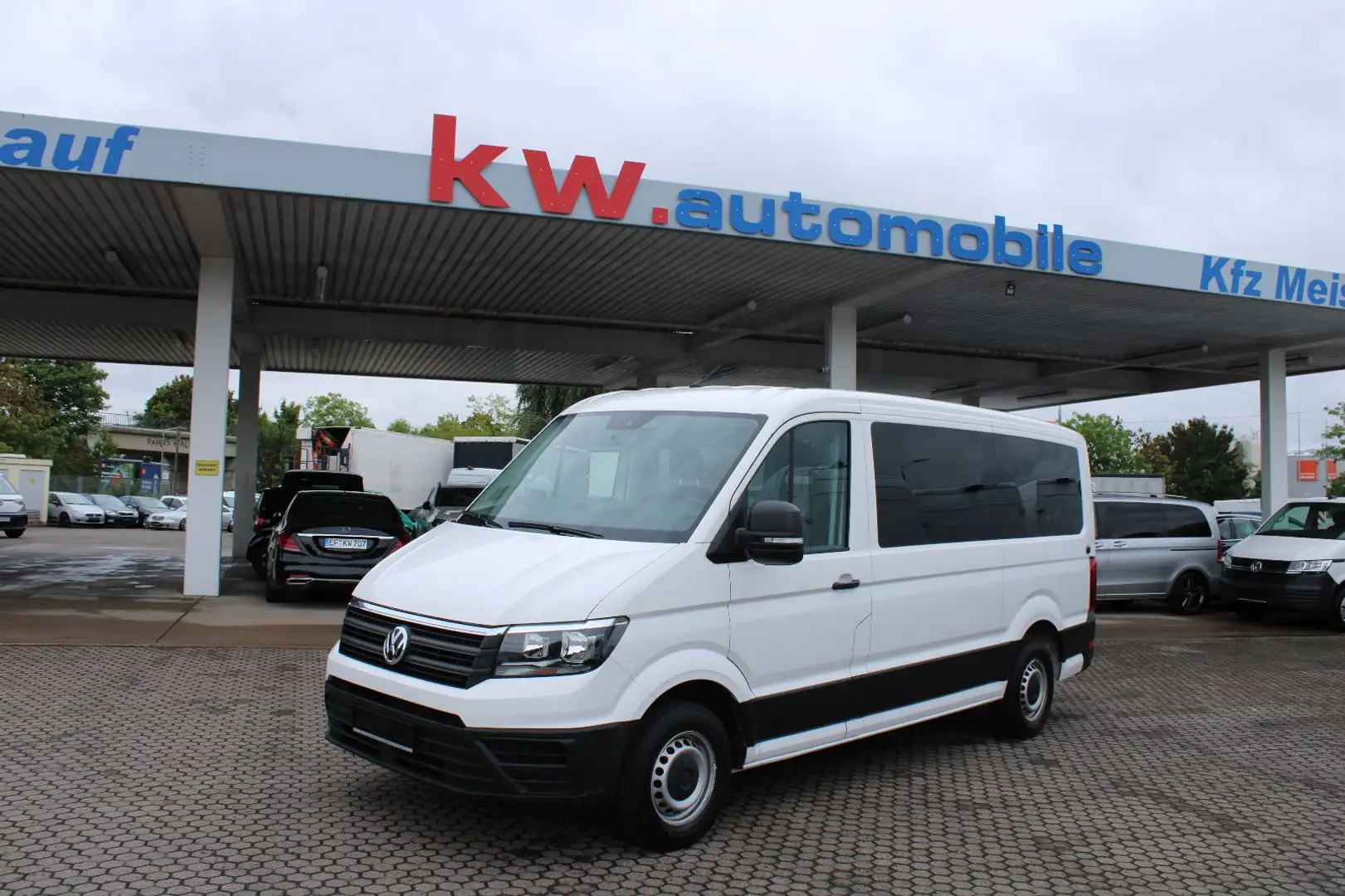 Volkswagen Crafter Kombi,Klima, bis 9 Sitze Blanc - 1