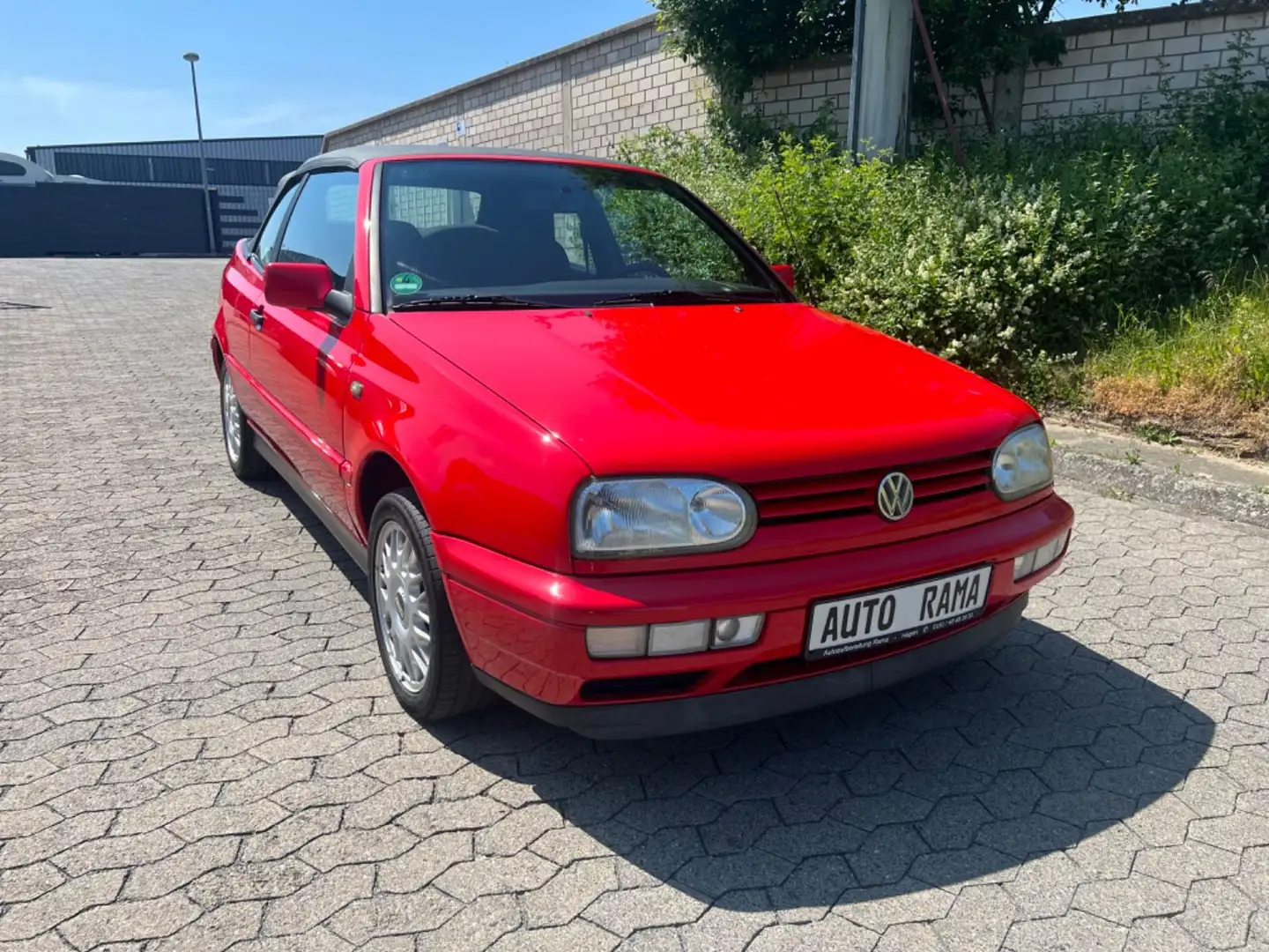 Volkswagen Golf 3 Cabrio / Joker / TÜV-AU Neu / Zahnrie-Neu Rot - 1
