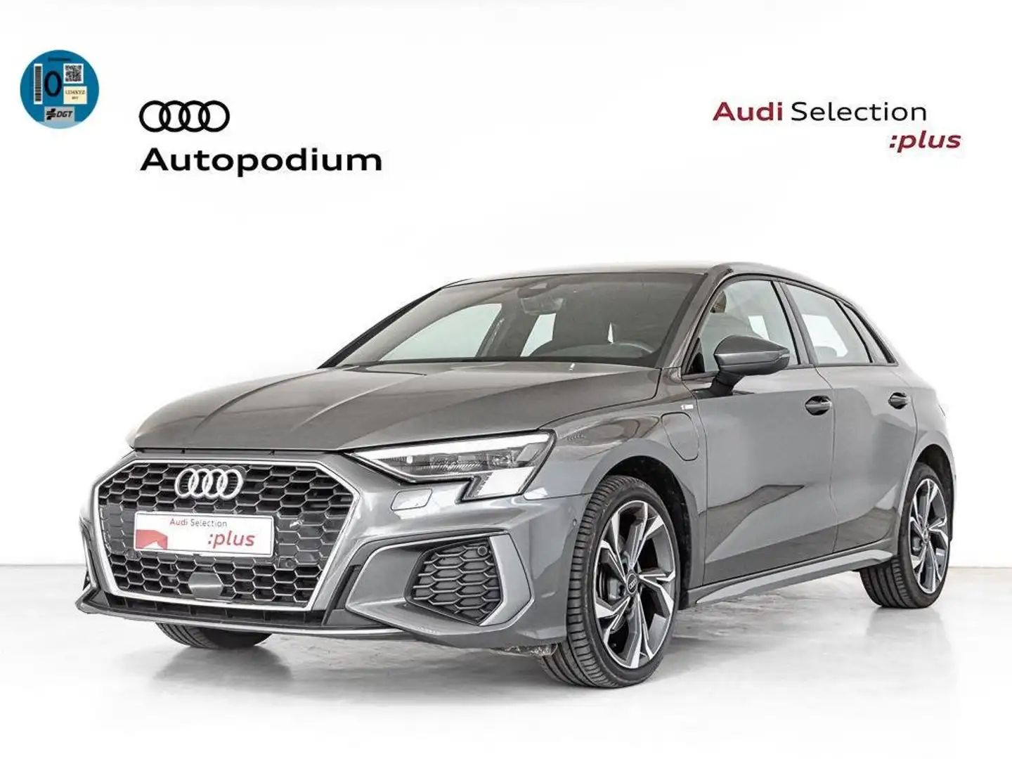 Audi A3 SB 40 TFSIe Genuine S tronic Gris - 1