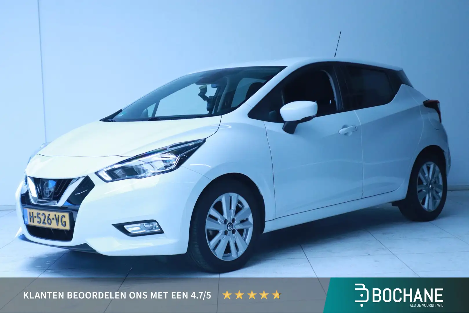 Nissan Micra 1.0 IG-T N-Connecta Airco/Navi/Camera Wit - 1