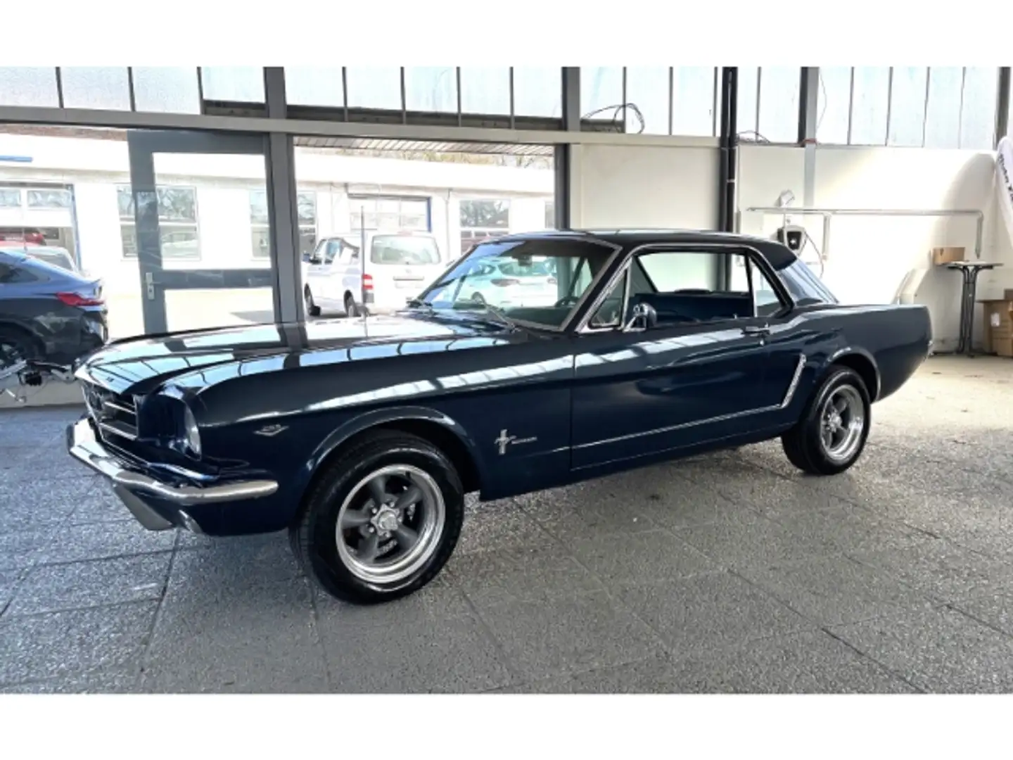Ford Mustang Coupe 4.7 V8 Automatik H-Zulassung Leder Modrá - 2