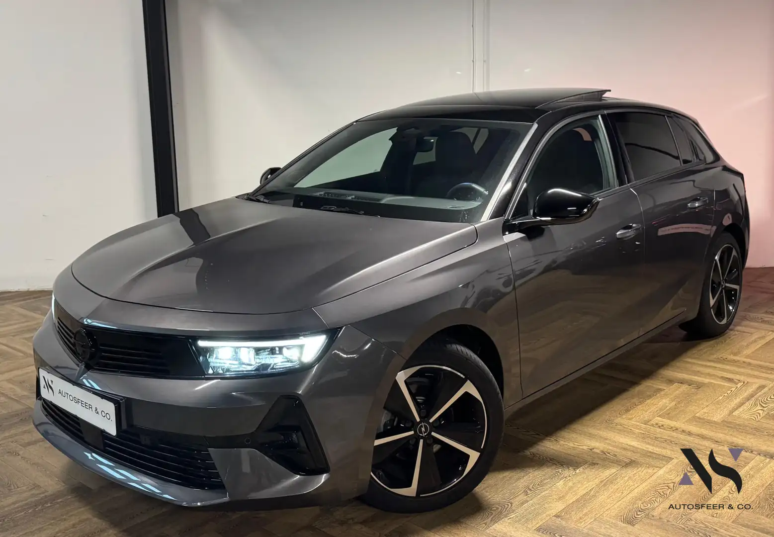 Opel Astra 1.2 Turbo GS PANO 360' MEMORY VOL' Grijs - 1