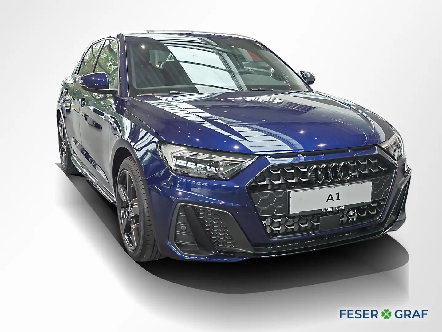 Audi A1 Sportback S line 30 TFSI Navi Sitzh. PDC RüKa Blau - 2
