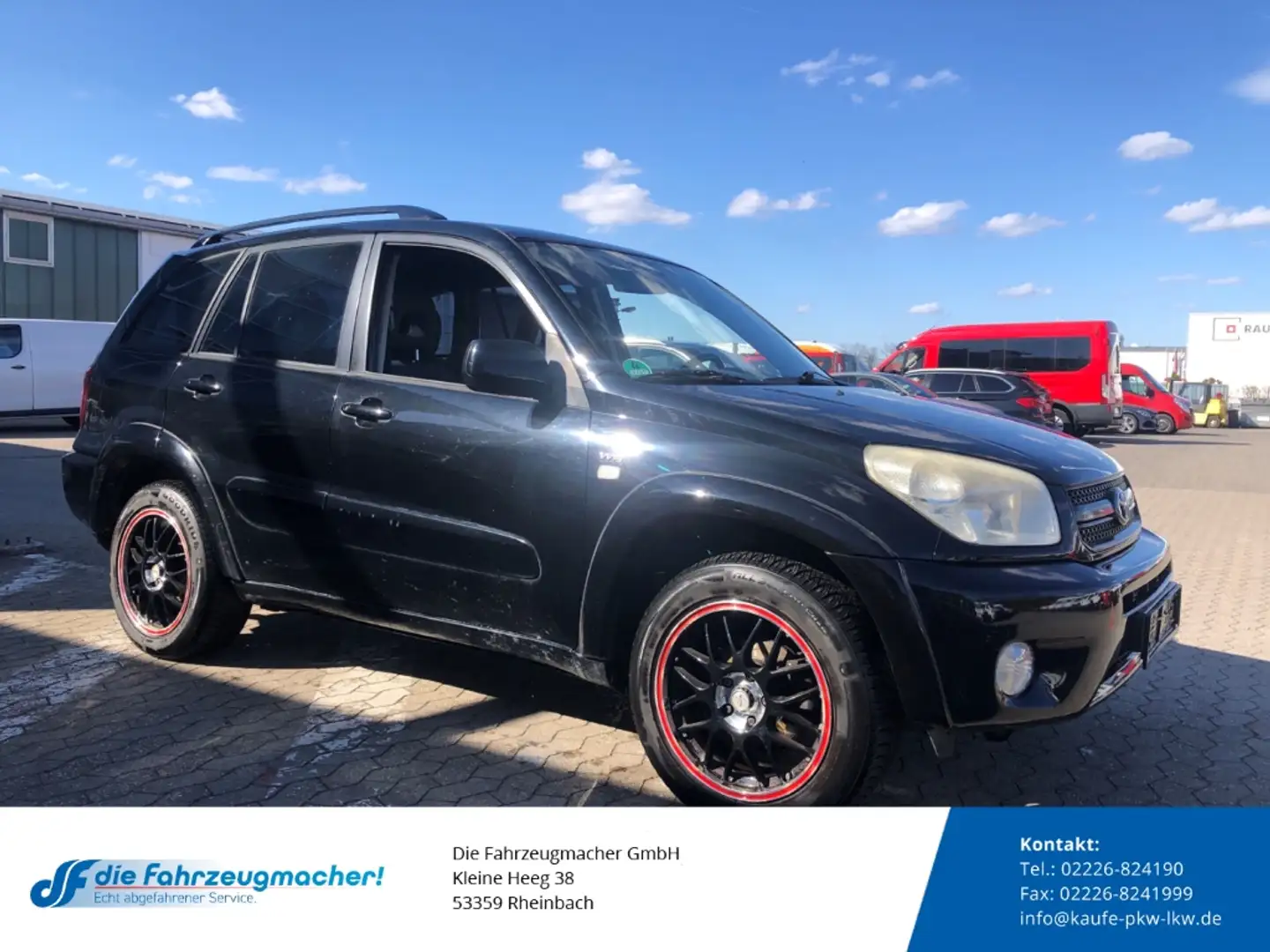 Toyota RAV 4 2.0 Sol 4x4 Klimaautom *EXPORT Zwart - 1
