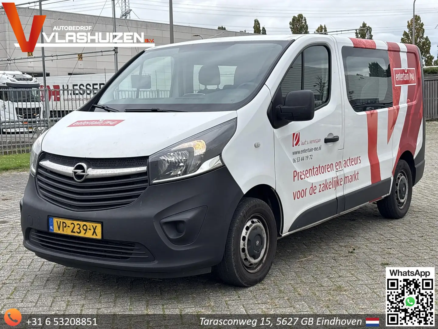Opel Vivaro 1.6 CDTI L1H1 Edition EcoFlex Dubbel Cabine | € 6. Wit - 1