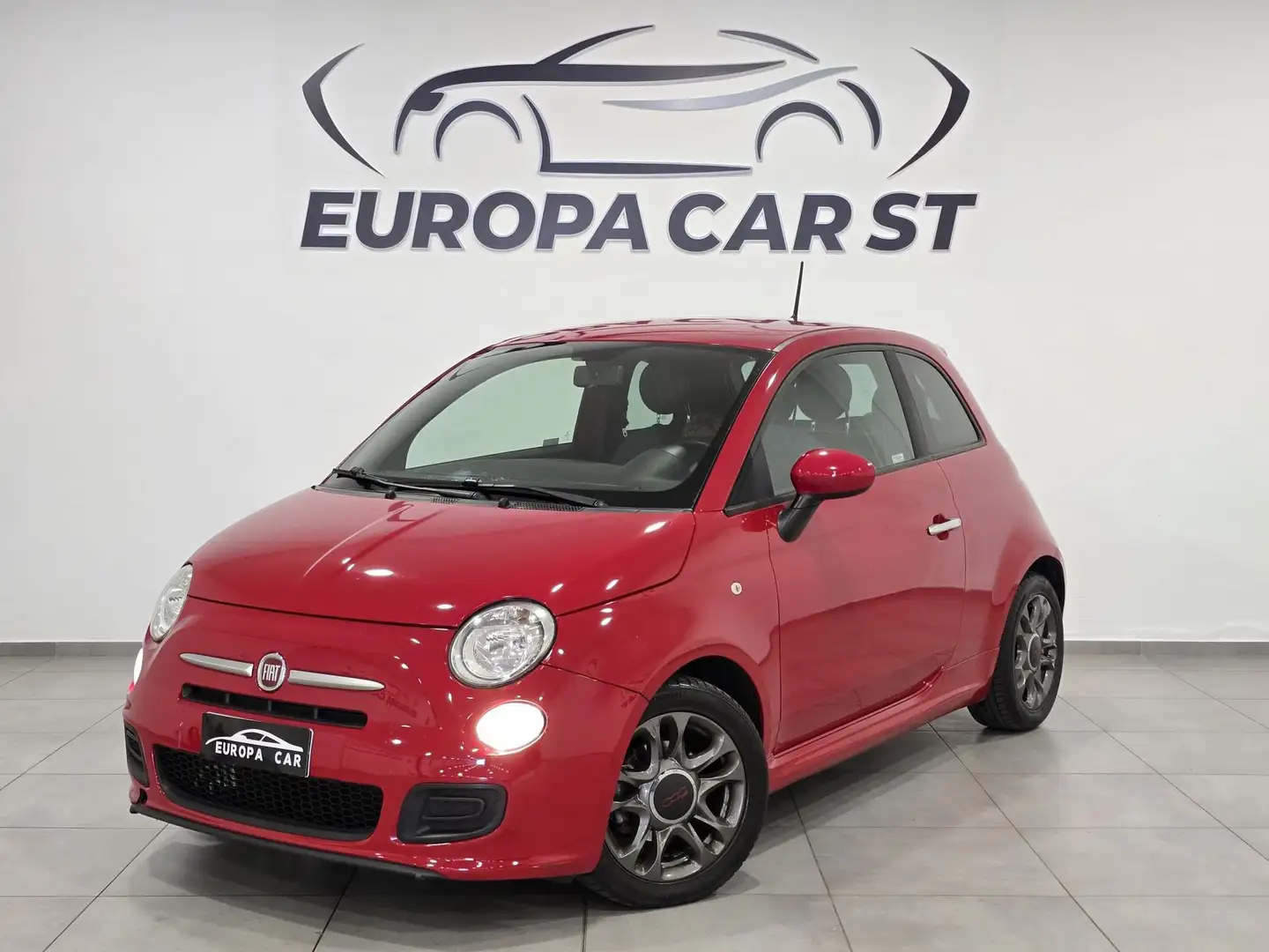 Fiat 500 1.3 Multijet 95 CV Lounge Rot - 1