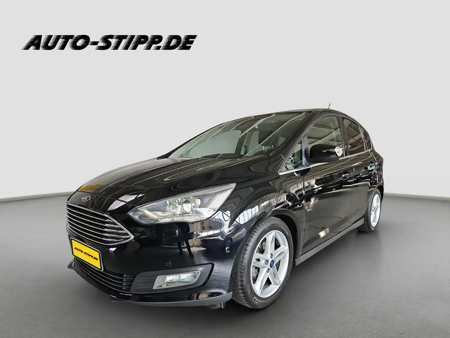 Ford C-Max 1.0 Titanium NAVI TEMP RFK XENON SITZH PDC Zwart - 2