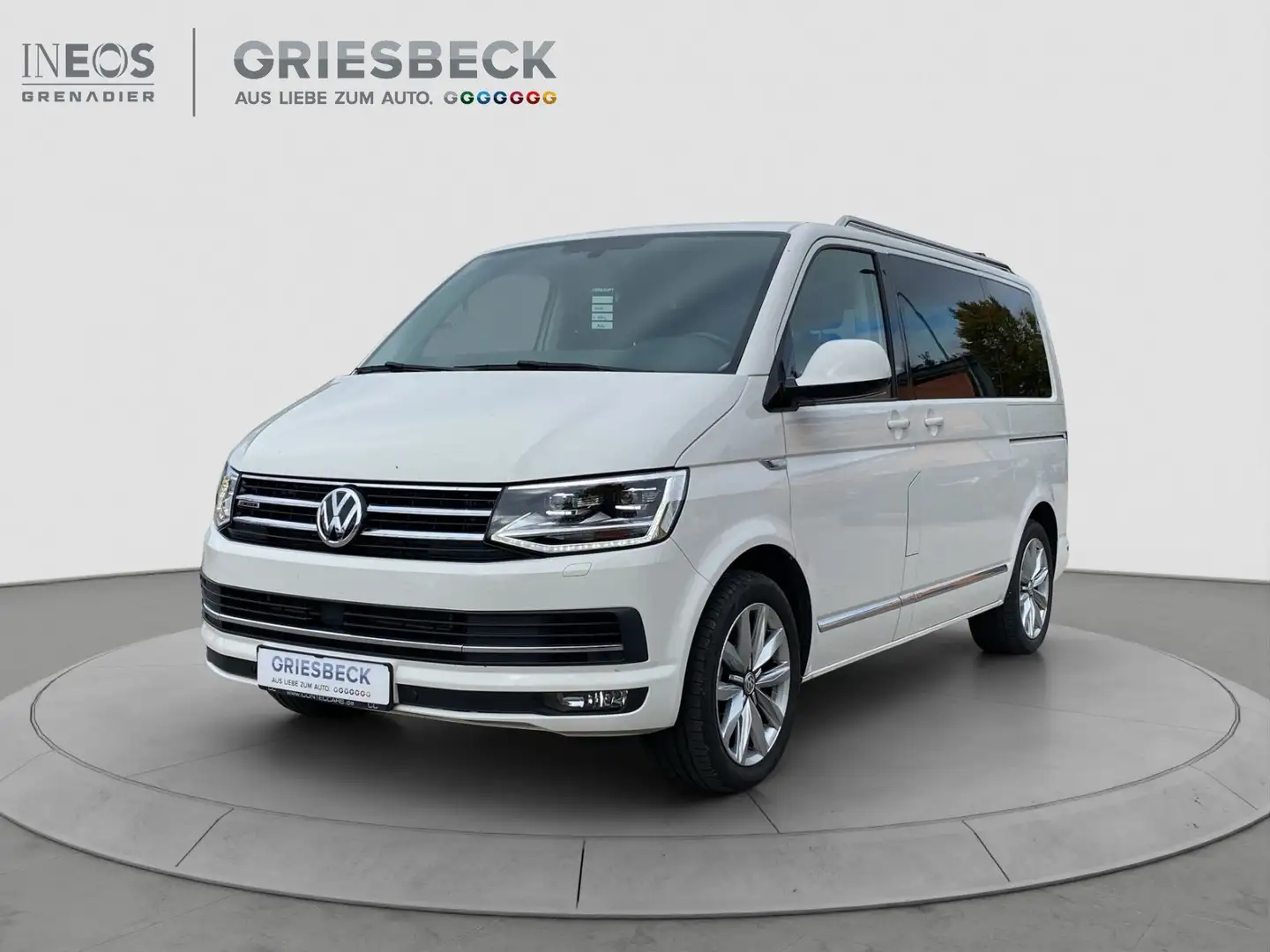 Volkswagen T6 Multivan 2.0 TDI 4Motion Highline AHK ACC SH Blanc - 1