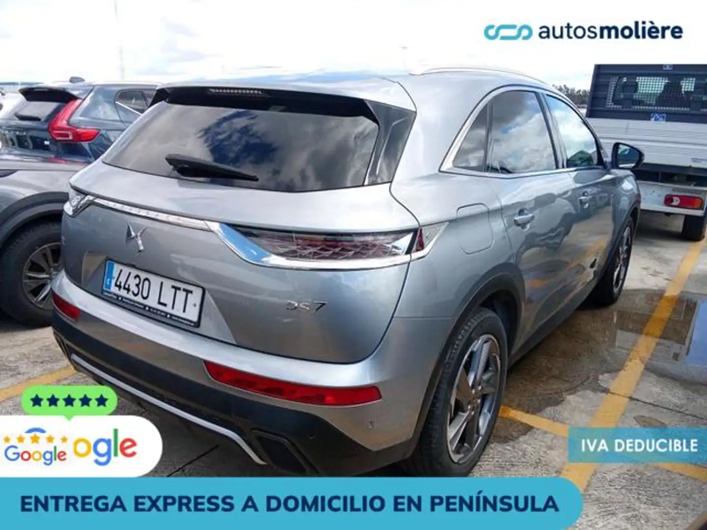 DS Automobiles DS 7 Crossback 1.5BlueHDi Bastille + Aut. Gris - 2