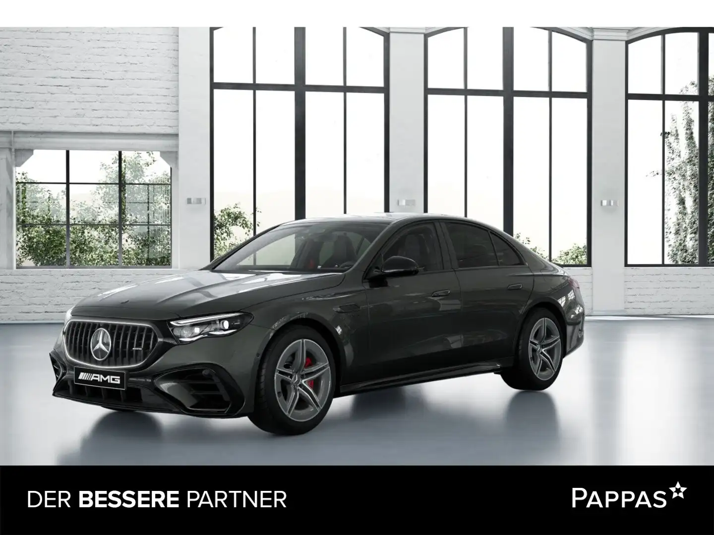 Mercedes-Benz E 53 AMG HYBRID 4MATIC+ Limousine AMG Line, Night Paket, Wi Grau - 1