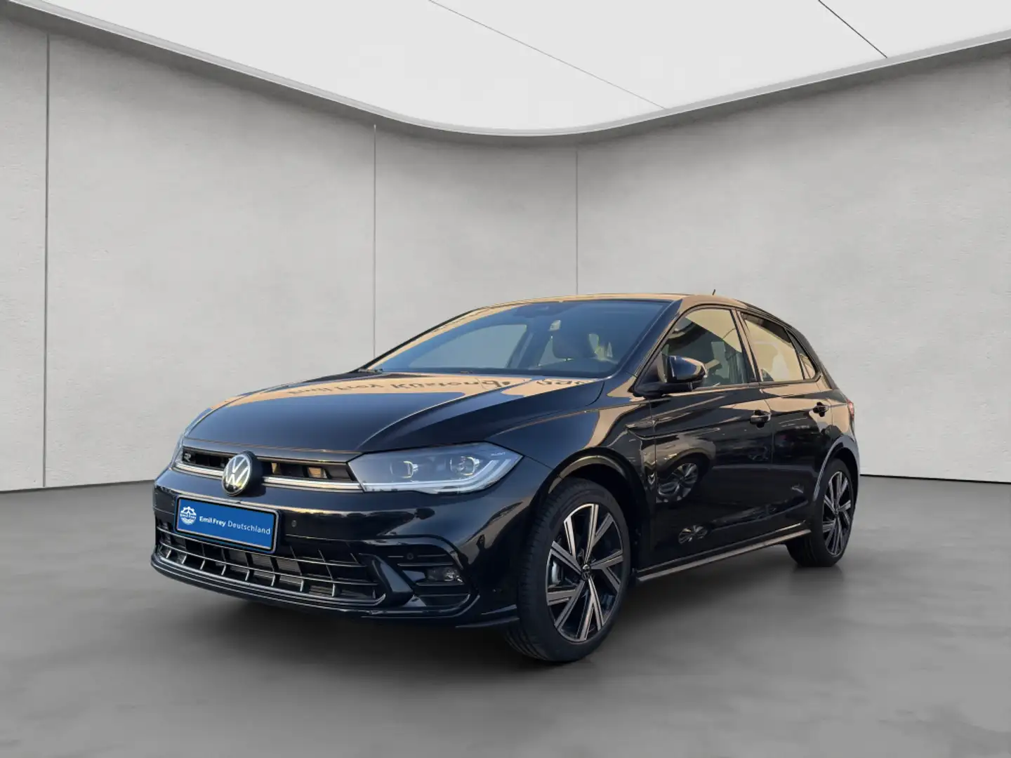 Volkswagen Polo R-Line 1.0l TSI DSG KLIMA ACC NAVI RFK Schwarz - 2