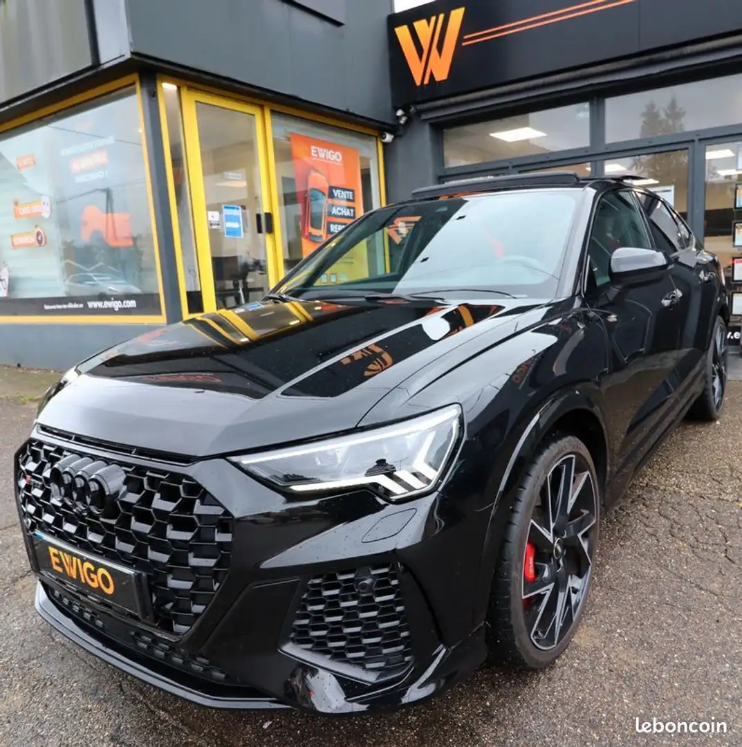 Audi RS Q3 sportback 2.5 tfsi 400ch quattro s-tronic + toit pano ouvrant sieges av chauffants electriques Schwarz - 2