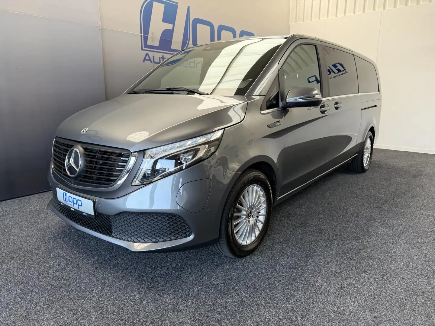 Mercedes-Benz EQV 300 L3 - 8 Pers. - 360 - Elec. Schuifd. - Leer - Veel Grijs - 1