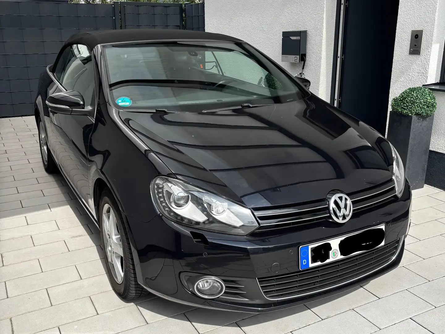 Volkswagen Golf Cabriolet Golf VI Cabrio Cabrio 1.4 TSI DSG Negro - 2