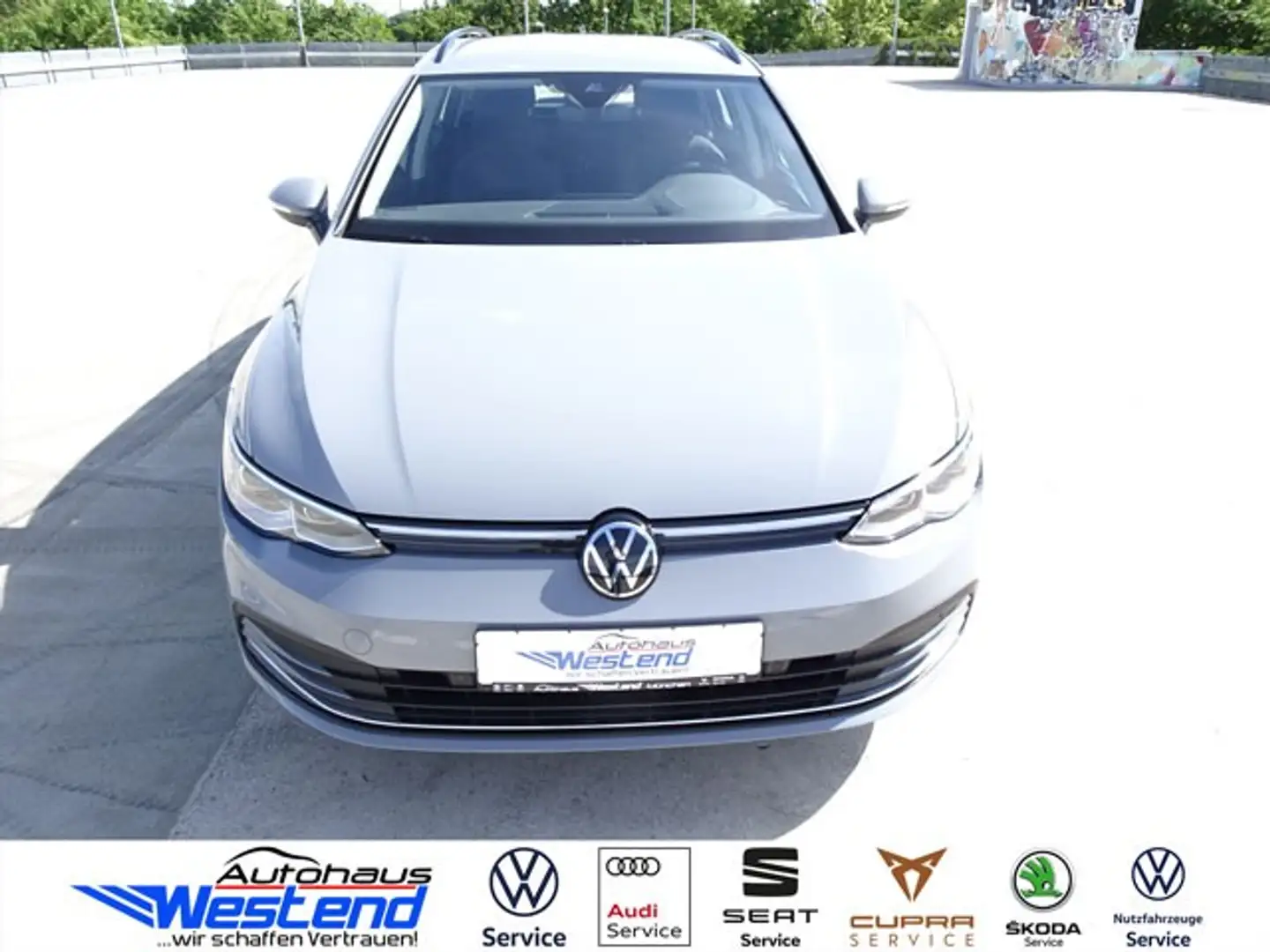 Volkswagen Golf Var. STYLE 1.5l eTSI 96kW DSG LED Navi Klima Navi Grau - 1