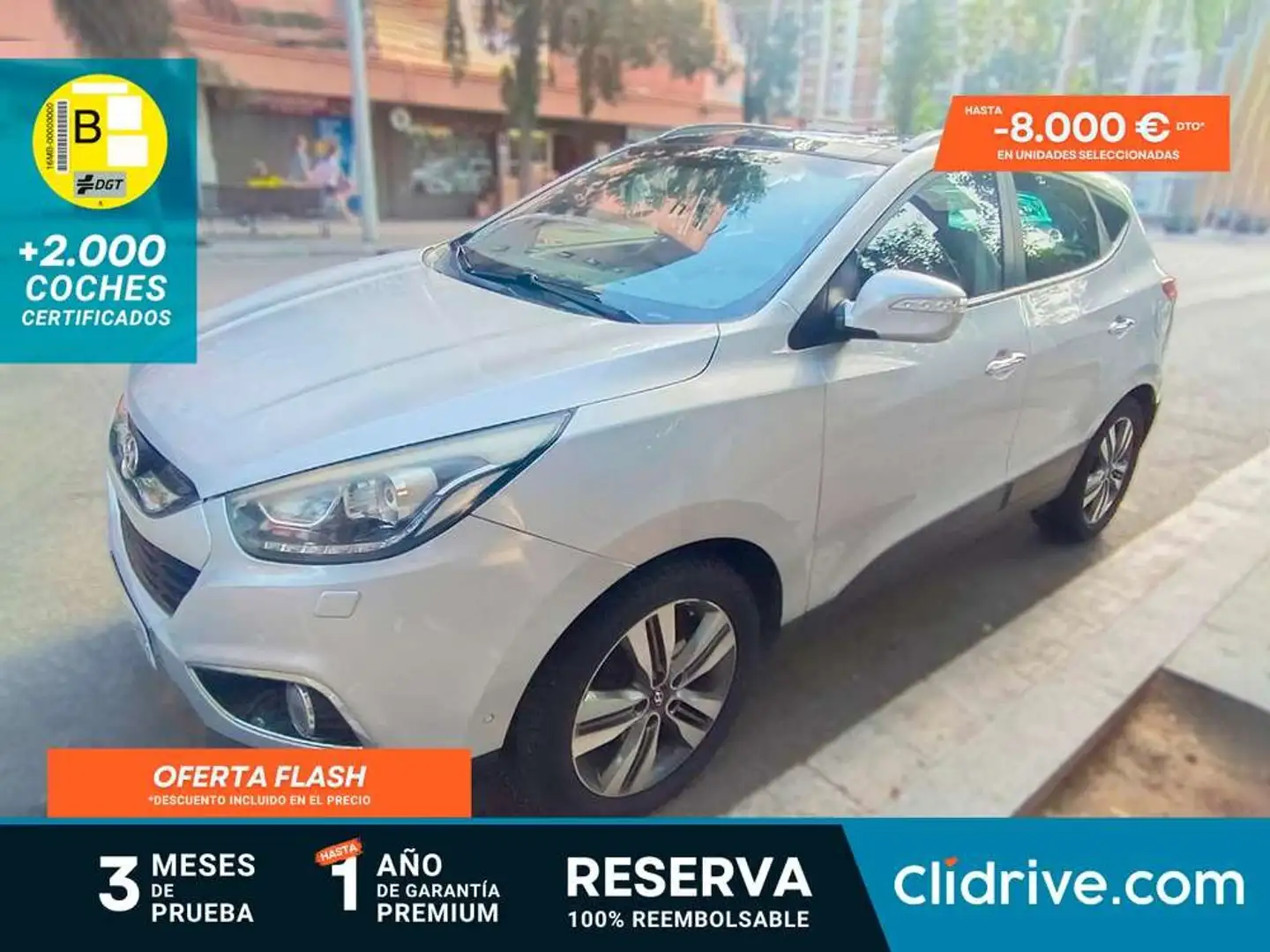 Hyundai iX35 2.0CRDI Tecno Sky 4x2 Gris - 1