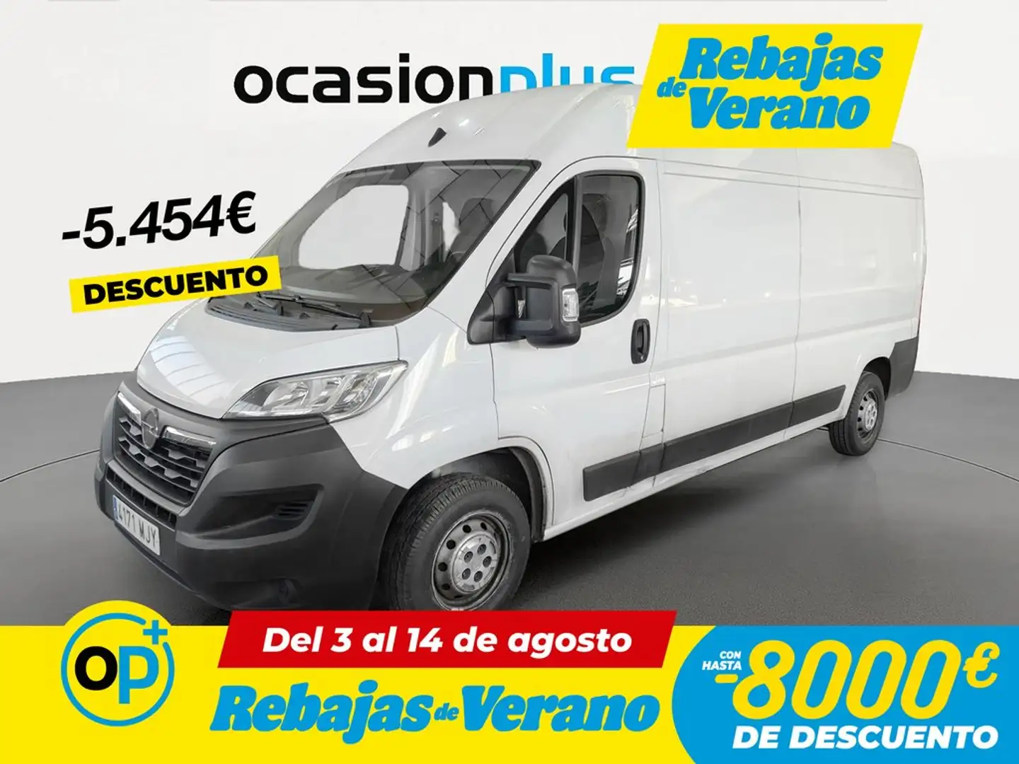 Opel Movano Fg. 2.2 BlueHDI Base 140 L3H2 3500 Blanco - 1