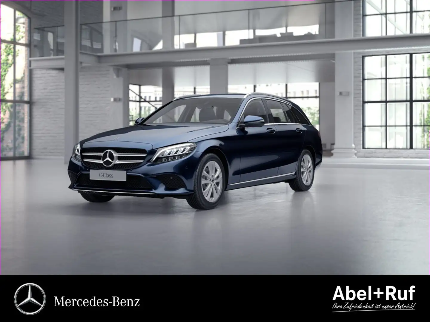 Mercedes-Benz C 200 T AVANTGARDE+COMAND+LED+Kamera+Ambi+StHz Blu/Azzurro - 1