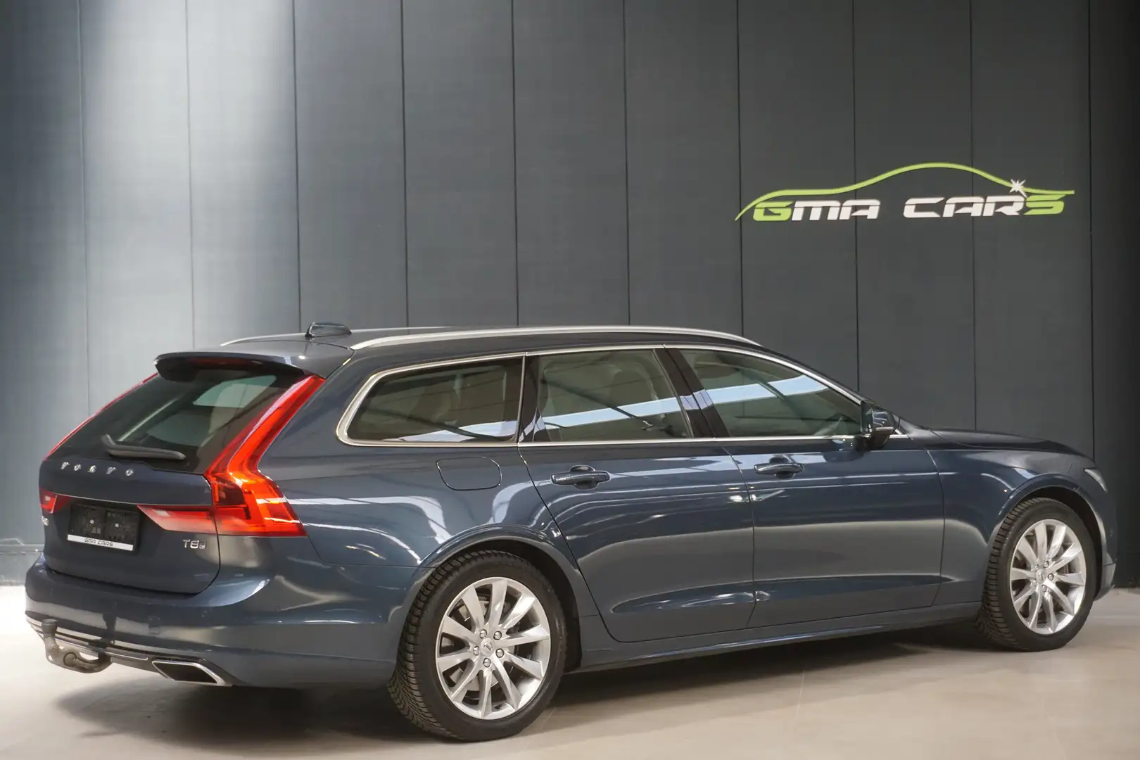 Volvo V90 2.0 T8 AWD PHEV Inscription Automaat-Nav-Garantie Gris - 2