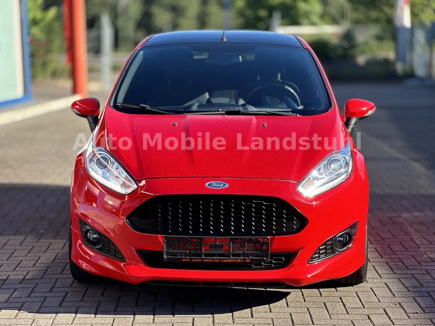 Ford Fiesta FIESTA-ST-LINE*SZHZ*NAVI*KLIMAUT*PDC*KAMERA*ALU* Rouge - 2