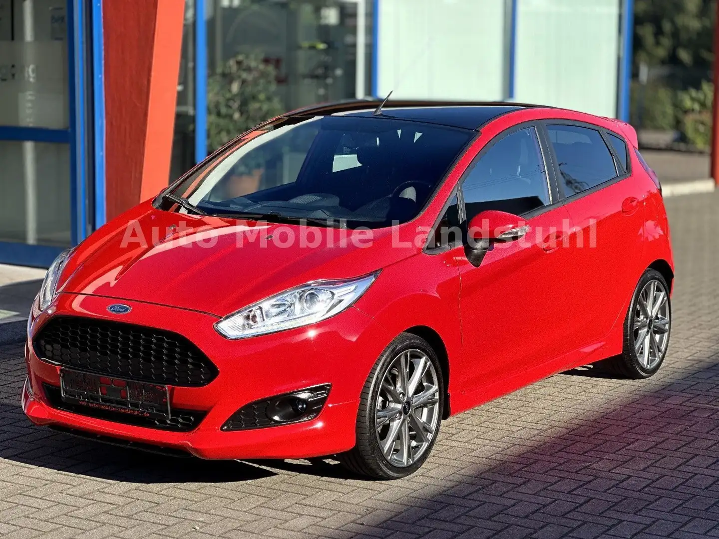 Ford Fiesta FIESTA-ST-LINE*SZHZ*NAVI*KLIMAUT*PDC*KAMERA*ALU* Rouge - 1