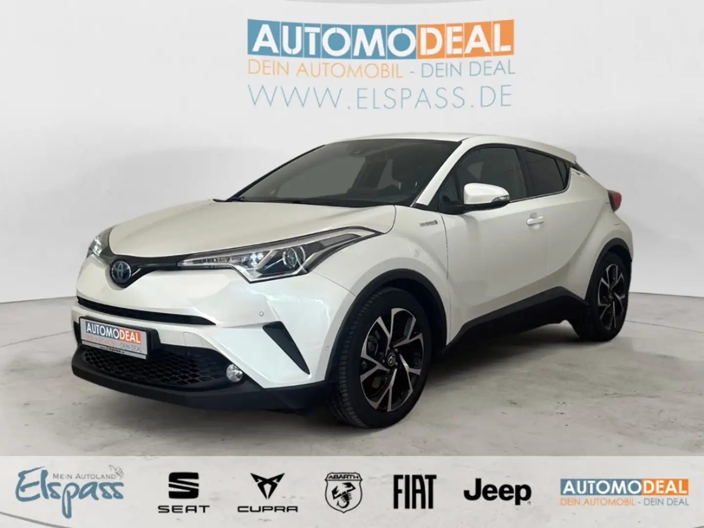 Toyota C-HR Hybrid T Club AUTOMATIK NAV AHK KAMERA SITZ.HZG KE Білий - 1