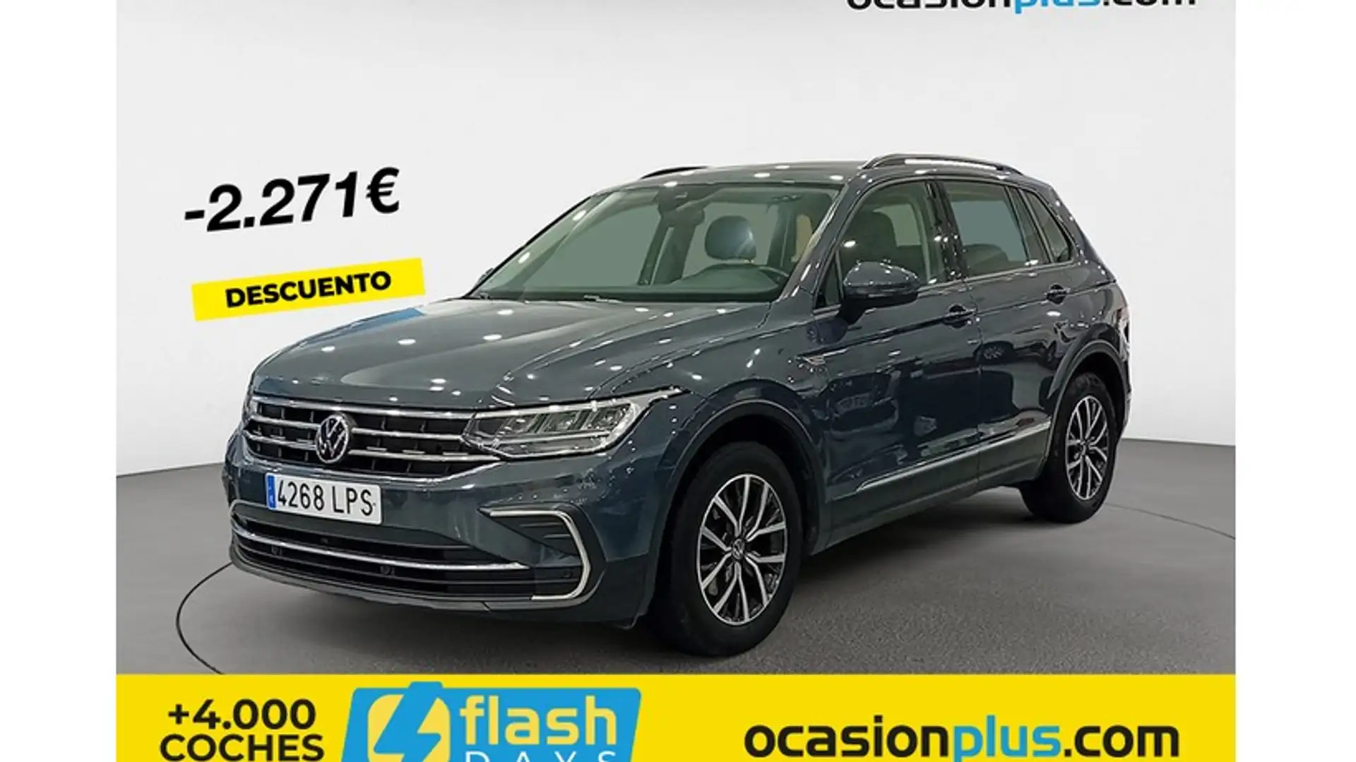 Volkswagen Tiguan 1.5 TSI 96kW Gris - 1