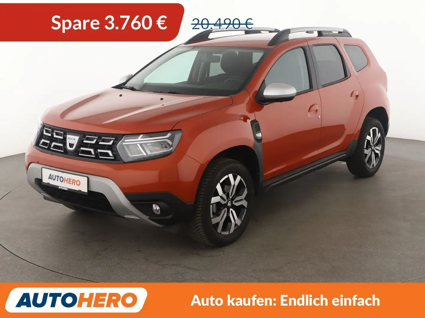 Dacia Duster 1.3 TCe Prestige Orange - 1
