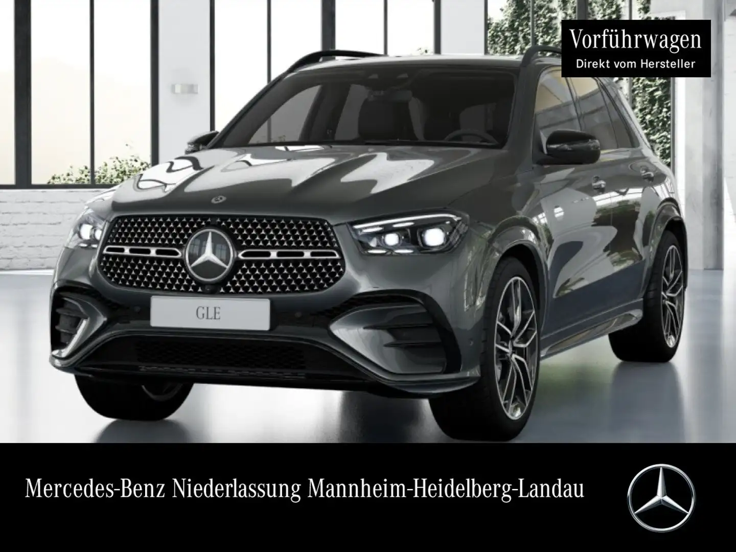 Mercedes-Benz GLE 400 e 4M AMG+NIGHT+PANO+360+AHK+MULTIBEAM+22" Šedá - 1